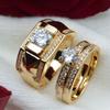 1 Fashionable and Luxurious Set of Zircon Stones for Men's Sizes 7 To 13 and Women's Sizes 5 To 11 Engagement Rings, Jewelry Accessories and Gifts
