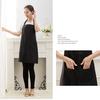 Pure Colors Plain Aprons For Chefs Cooking Bib Restaurant With Front Pocket New Hot Women Men 1PC Home Kitchen  Supply