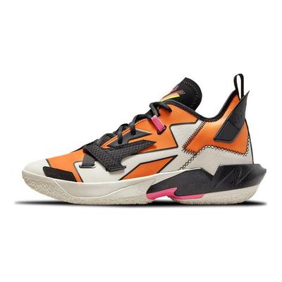 Мужские кроссовки Air Why Not Zer0.4 Shattered Backboard Оранжевые Бледно-слоновая кость Черные DD4887-100