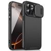 Slide Camera Protection Phone Case For iPhone 16 13 15 14 11 12 Pro Max Plus Shockproof Armor Matte Cover For iPhone 16e Fundas