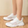 New Women Casual Shoes Couple Shoes Casual Sports Mesh Breathable Spring And Summer Walking Shoes White Shoes Sneakers
