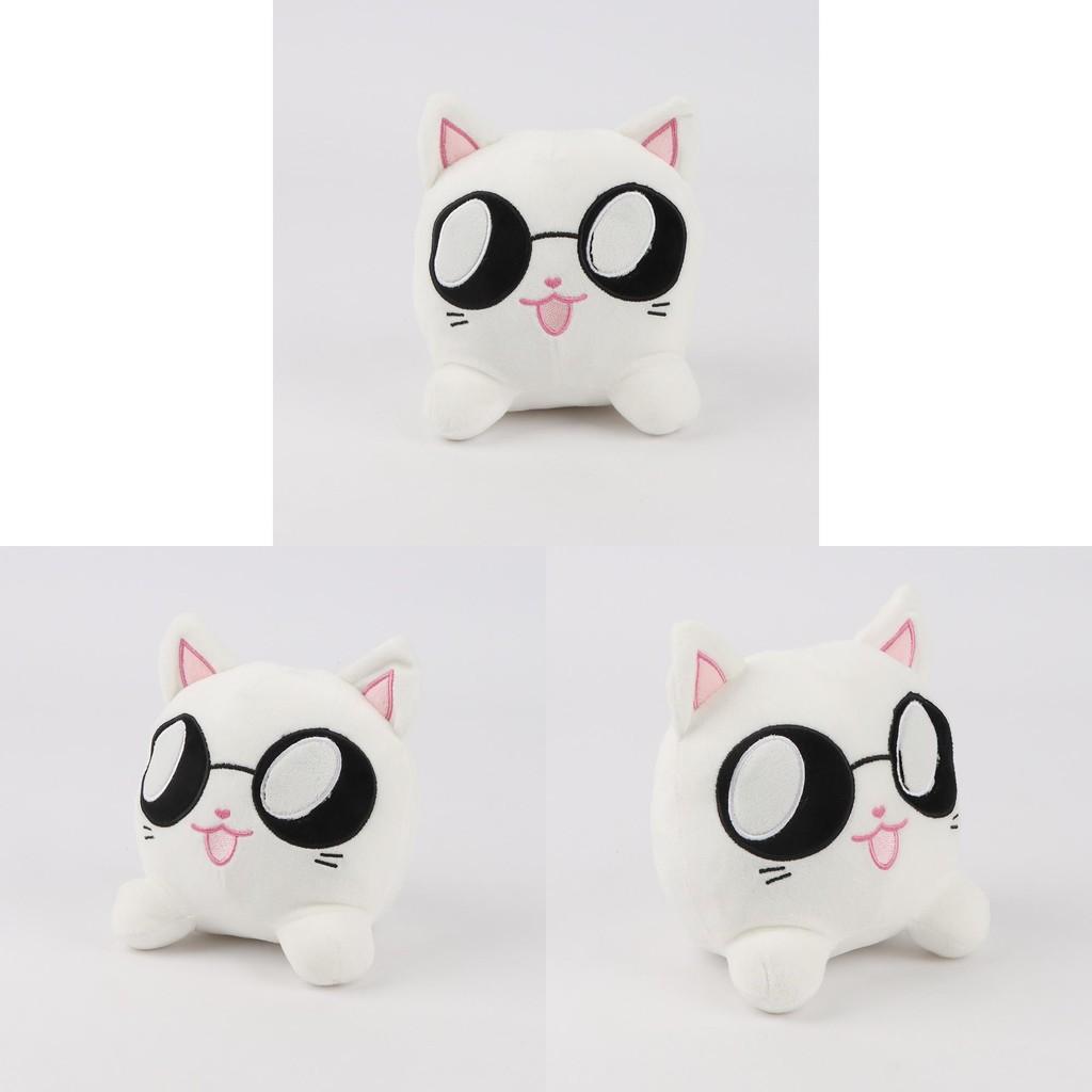 Kaisen Jujutsu Black White Cat Plush Toy Anime Stuffed Doll Gift Decoration
