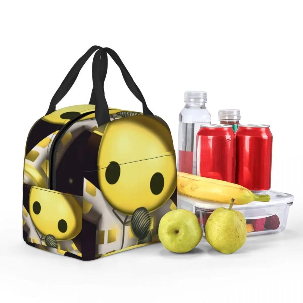 Wobbly Life Gaming Funny Games Insulated Lunch Bag for Women Kids Portable Food Boxes Thermal Lunch Box Tote