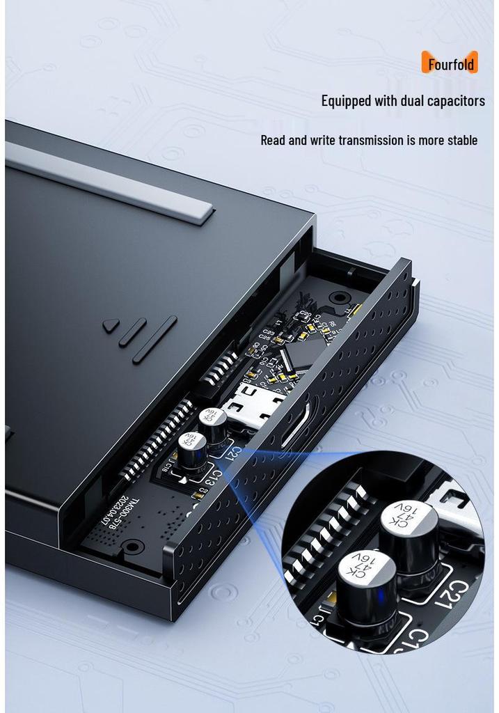 Mihou 2,5-дюймовый корпус для мобильного SATA жесткого диска с интерфейсом USB 3.0 Type-C для SSD и HDD