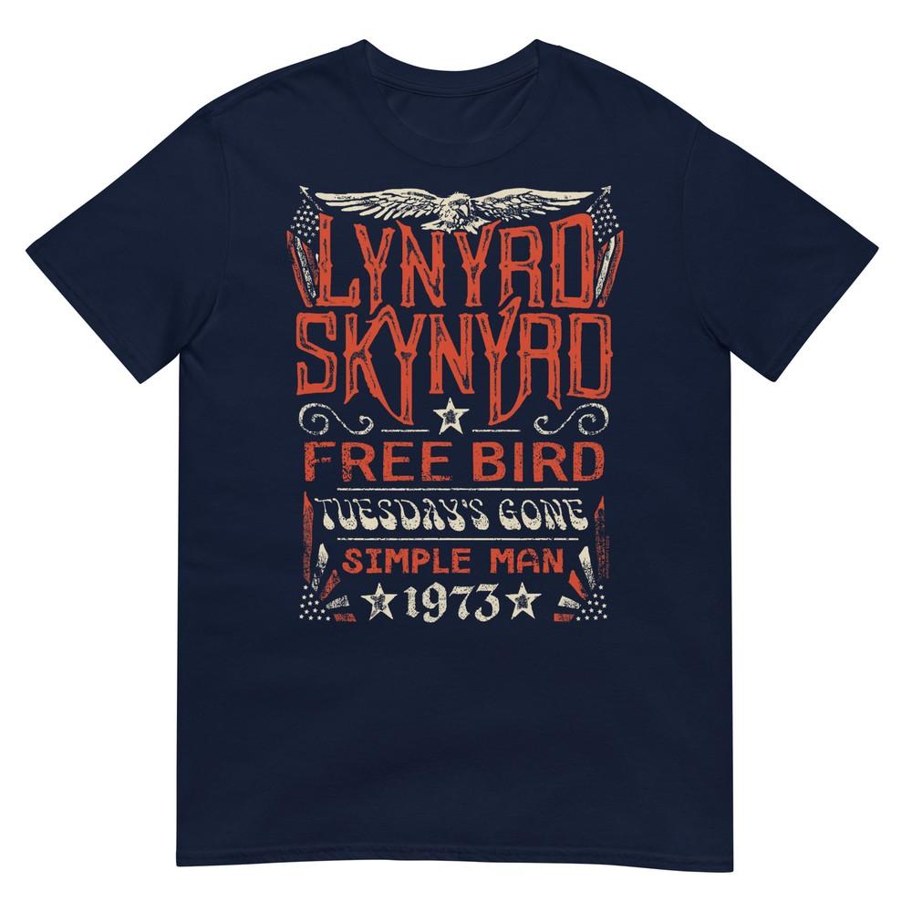 Lynyrd Skynyrd Free Bird Tuesdays Gone Simple Unisex Songs Tshirt