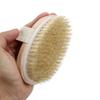 Without Handle Care Wooden Dry Skin Pouch Body SPA Bristle Soft Bath Brush
