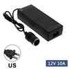 Car Power Adapter Converter Power Convert AC Adapter DC 110V/ 220V To 12V 10A Power Adapter Supply Lighter Car Accessories