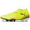 Future 8 Match Fashion Comfortable Soccer Shoes Women Soccer Shoes Yellow Black 108382-03