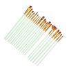 Paint Brush Sets Multimodal Nylon Hair 5 Different Types Oil Paint Brushes for Oil Watercolor Painting Gouaching Gift