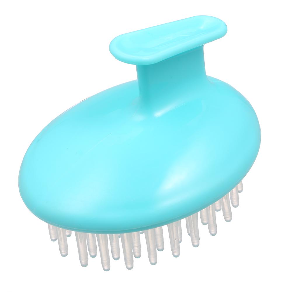 Soft Silicone Shampoo Scalp Shower Hair Washing Massage Massager Brush Comb
