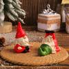 Cute Mini Santa Claus Figurines Handmade Faceless Gnome Figurine  Children Gifts