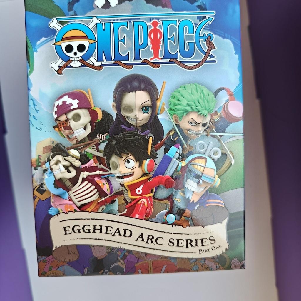 Новая Оригинальная One Piece Mighty Jaxx Полуанатомическая Слепая Коробка Том 9 Остров Эггхед Украшение Загадочная Коробка Игрушка