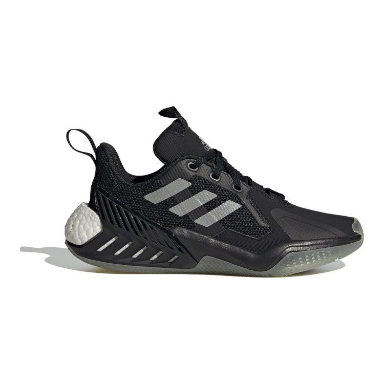 adidas STAR WARS Star Wars One J Низкие детские кроссовки для бега Черно-серые Подростковые FW2360