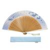 HOSEKKEN Luxury Folding Fan Brand Combining Traditional Artisan Skills with Modern Japanese Accessory Cherry Floral Stylish Fan Made of Day Gift [A