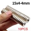 15x4-4mm Super Strong Neodymium Magnet N35 NdfeB Permanent Magnetic imanes Round With Holes Powerful Magnets Refrigerator Magnet