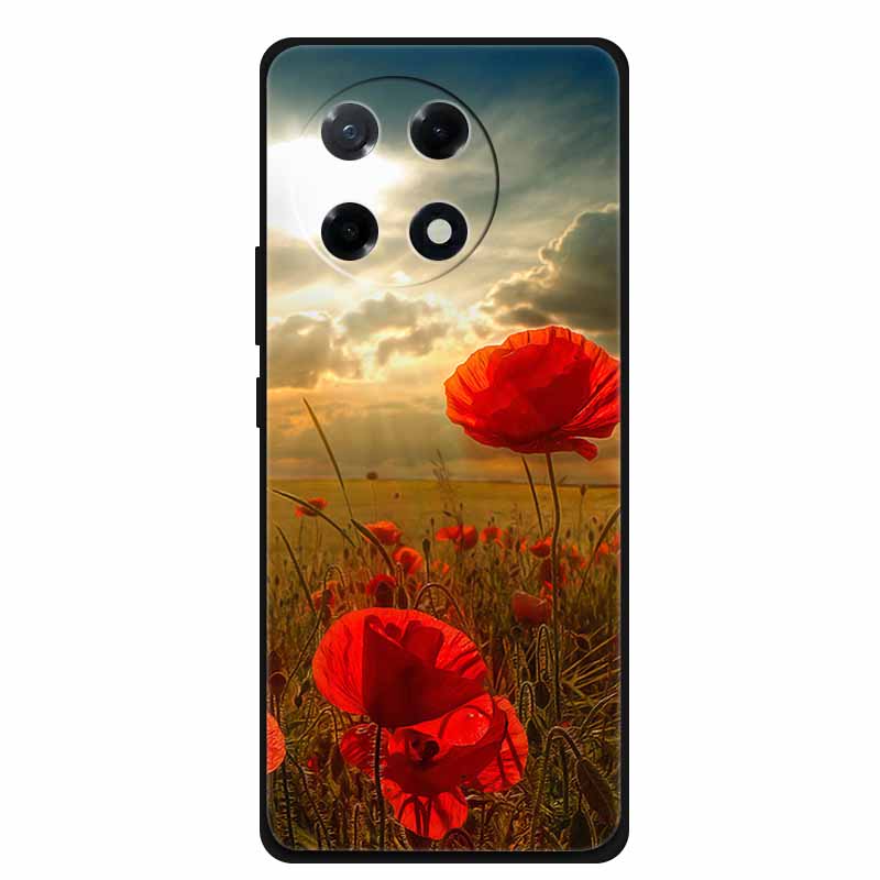 Для Tecno Spark 30 Pro Чехол Роскошный ТПУ Мягкий Силикон Задняя Крышка Чехлы для Телефона на Spark30Pro KL7 Защитный Бампер Любовь Цветок Чехол