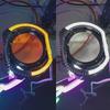 Спортивная версия 2,5/3 дюйма с двумя линзами LED Angel Eye Cover для автомобильных фар