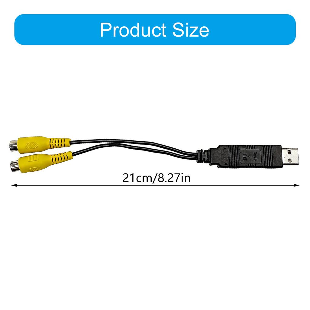 Устройство USB-видеовыхода для автомобиля Передает хрупкий контент с мобильного приемника на задний экран