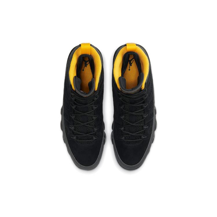 Air Jordan 9 Retro 'Black Dark Charcoal University Gold' CT8019-070