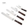 Inch Stainless Steel Decoration Smoother Pastry Baking Butter Icing Frosting Cake Spatula Cream