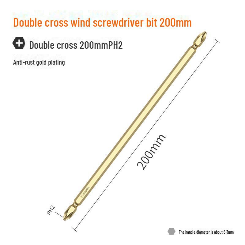 Bangyuan Магнитная двухголовая крестовая электрическая отвертка и ручная дрель