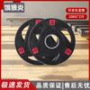 Hungry Wolf Flame Rubber Coated Barbell/Dumbbell Weight Plates