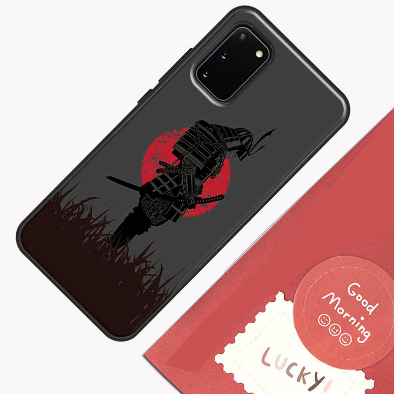 Японский воин-самурай Чехол для телефона для Samsung Galaxy S23 S26 Ultra S20 S21 S22 S24 S25 Plus S10 S25 FE Защитный корпус