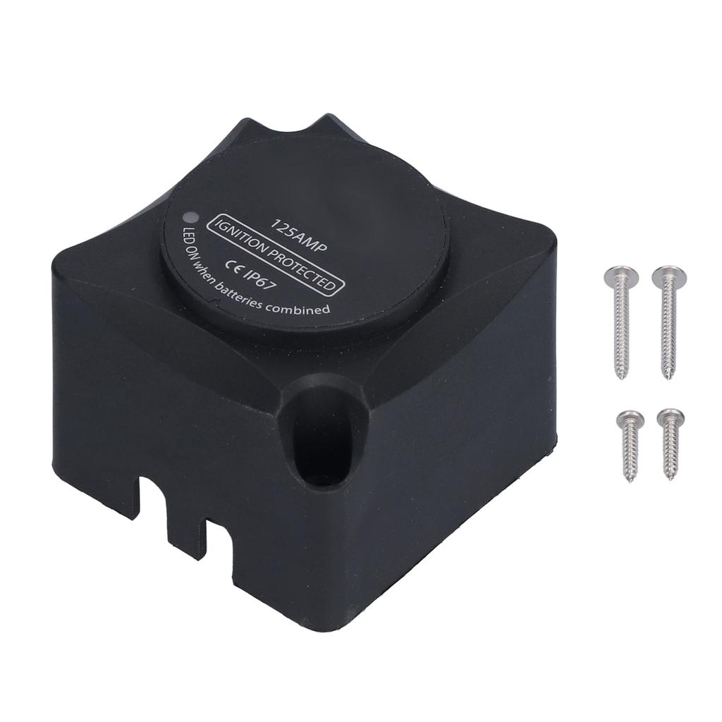 Чувствительное к напряжению реле автоматическая зарядка VSR двойной интеллектуальный аккумулятор изолятор с винтами 12 В 125 А