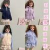 4 BJD Doll Hoodie Casual Sweatshirt Unisex 40cm Clothes Boys Girls