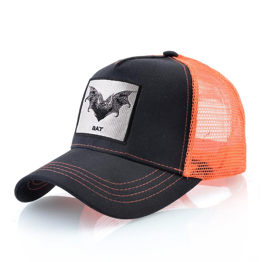 Кепка Тракер Четыре Сезона Мужская Женская Snapback Хип-Хоп Бейсболка С вышивкой скорпион нашивка Регулируемый козырек