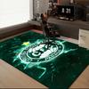 Cori-tiba Football Club Crest Printed Office Carpet Chair Cushion  Entryway Rug, Rugs for Living Room, Bedroom Christmas gifts