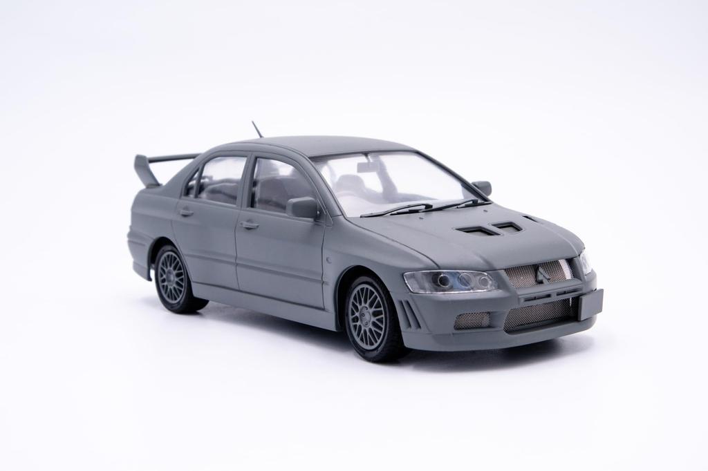 Серия Touge 5 Mitsubishi Lancer Evolution VII GSR Пластиковая модель-конструктор 1/24 №