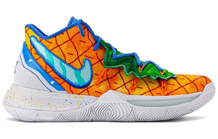 Nike X Губка Боб Квадратные Штаны Kyrie 5 'Ананасовый Дом' CJ6951-800