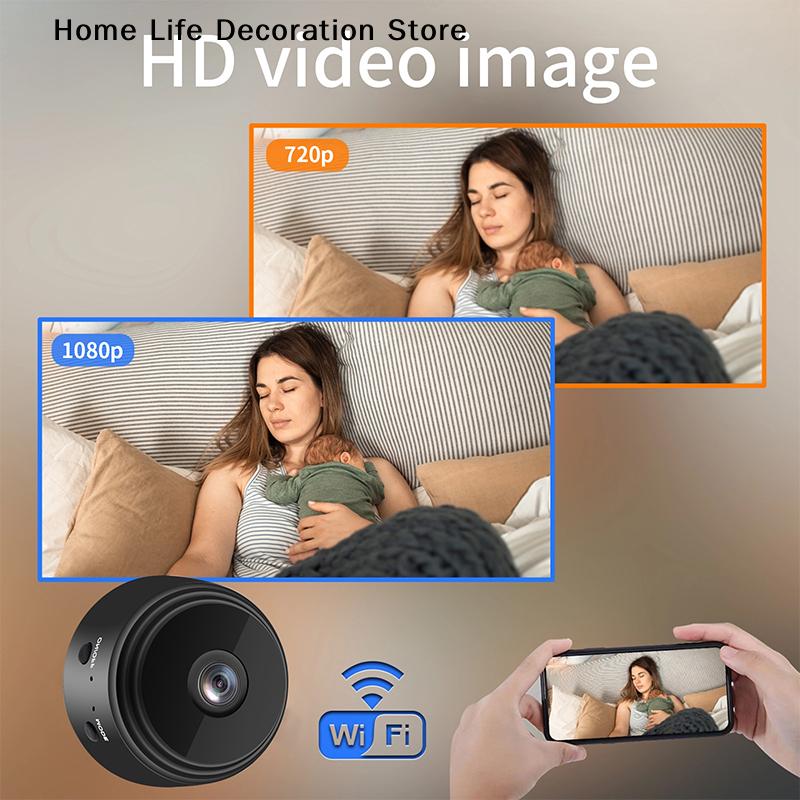 A9 Wifi Mini Camera 1080P Security Monitoring Wireless Remote Night Vision Video Watch Smart Home Mini DV Cam HD Camera