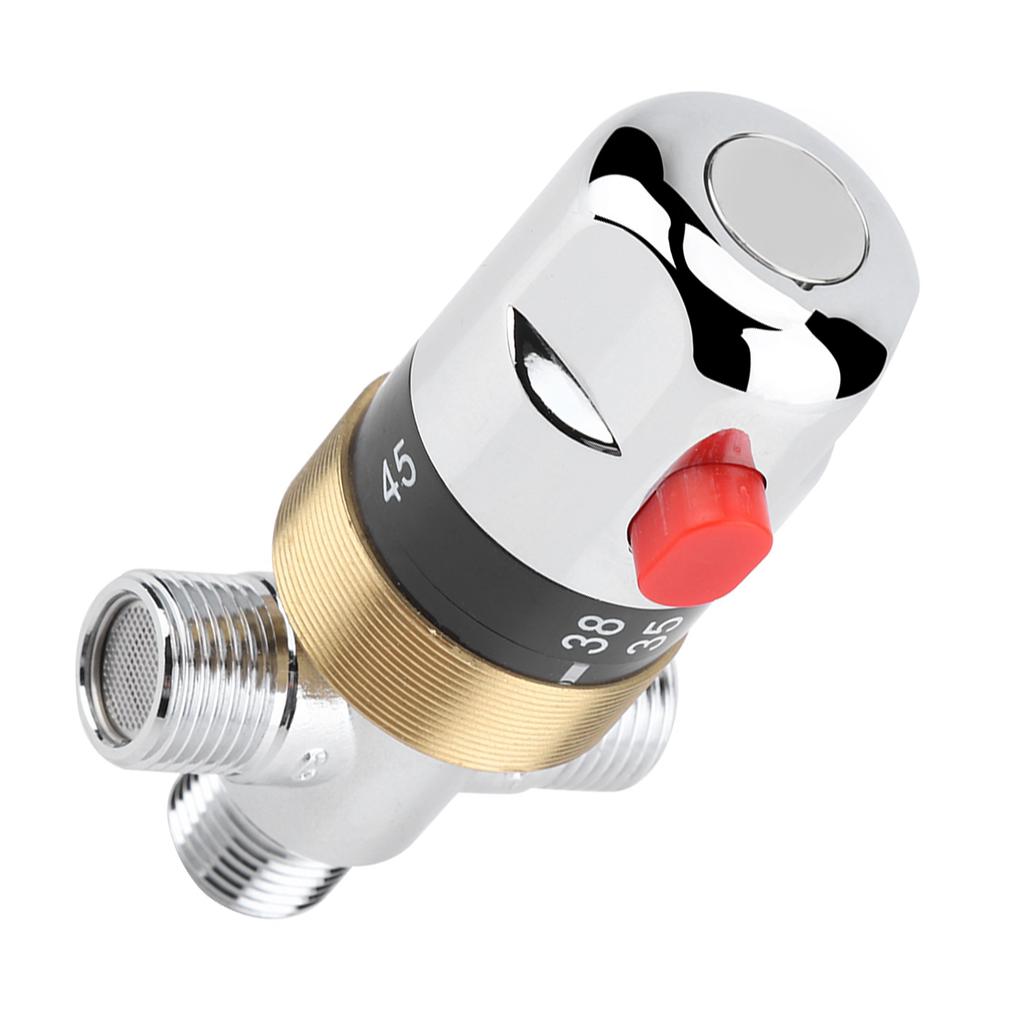 G1/2in термостатический смесительный клапан для ванны, регулятор температуры воды, термостат для раковины