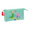 Double Carry-all Peppa Pig George Mint 22 X 12 X 3 Cm