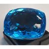 100-102 Ct Lab Created Blue Topaz Cushion Cut Fabulous Certified Loose Gemstone