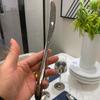 Немецкий Королевский Высококлассный Набор Столовых Приборов из Нержавеющей Стали: Нож, Вилка и Ложка - Элегантный Европейский Дизайн для Домашнего Обеда.