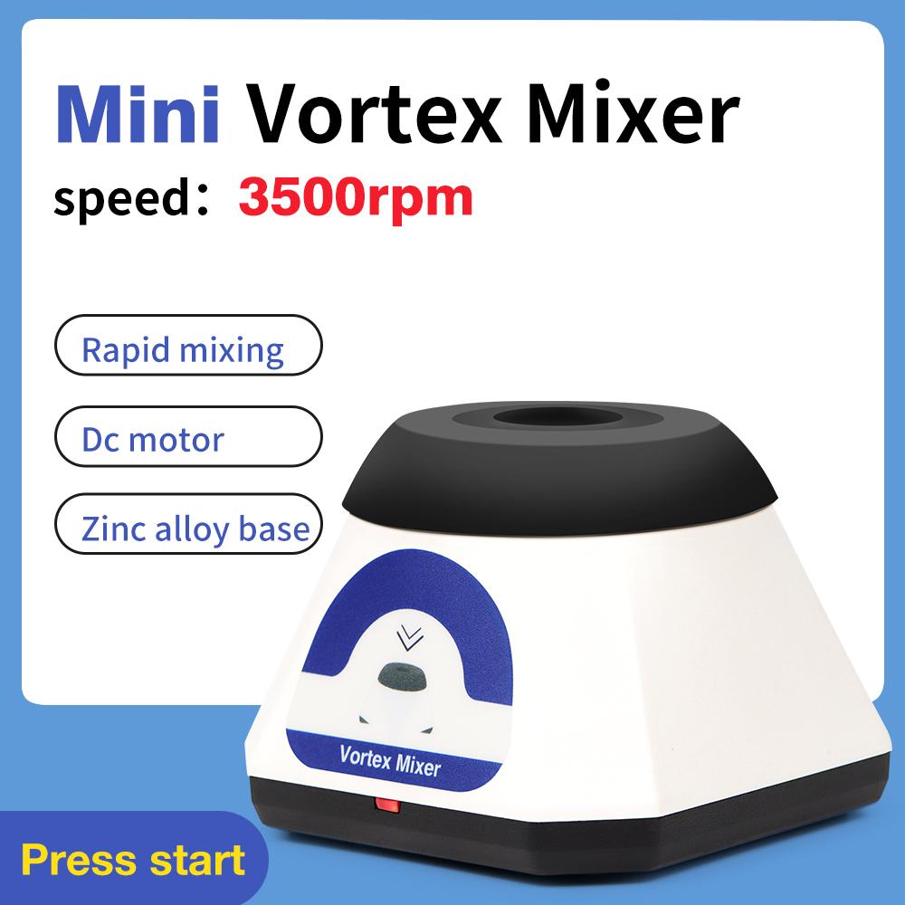 VM1/VM1S 3500 об/мин Малый объем Постоянная/регулируемая скорость Вихревой смеситель Мини Центробежный пробирочный осциллятор Бесконечный блендер