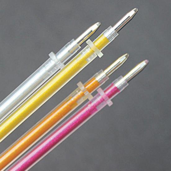 12/24/36/48/100Pcs Multicolor 1mm Writing Painting Gel Pen Replaceable Refills