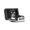 Air Jordan 1 Винтажные Баскетбольные Кроссовки Мужские Низкие Черно-Зеленые 553558-131(Team85-S-BOX-A)