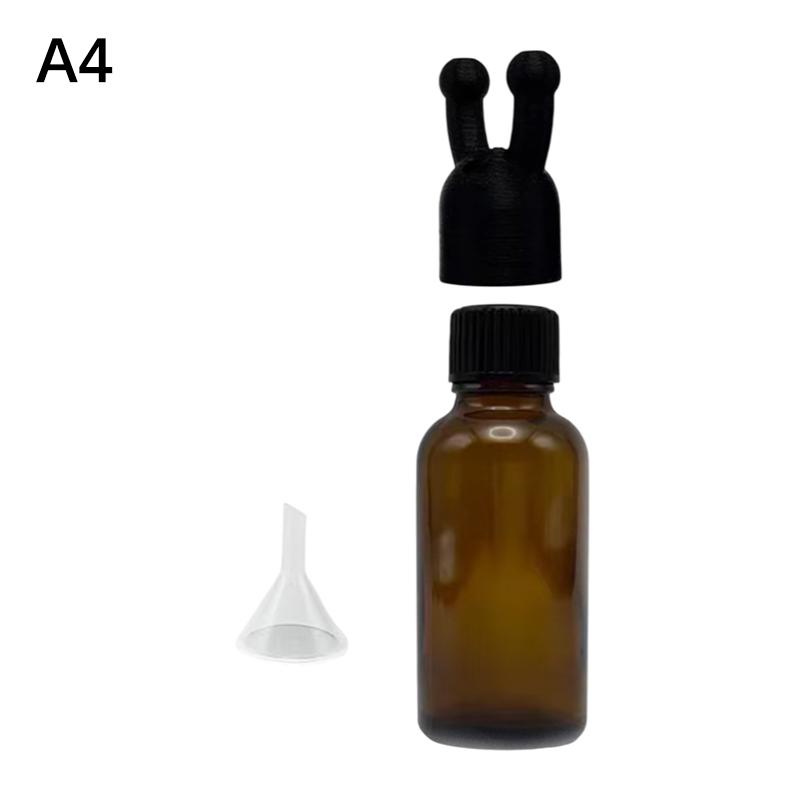 Leak-Proof Aromatherapy Essential Oil Inhaler Caps Mini Essential Oils And Perfume Inhaler Dispenser Bottles Inhalers