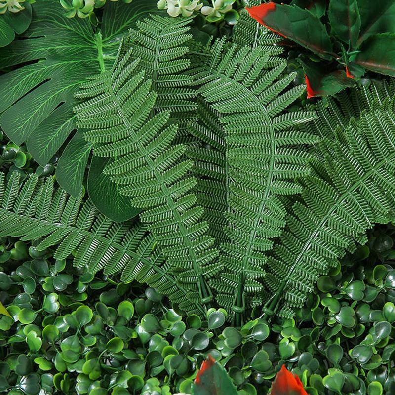 50x50CM Home Decor Lawn Carpet Artificial Plant Wall Panel Flower Wall UV Protection