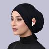 Adjustable Modal Under Cap With Ear Hole Hijab Caps Solid Muslim Hijab Inner Scarf Lady Bandanas Cap Under Caps Soft Hijab