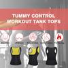 Тренировочный корсет для пота на талии, жилет для женщин, топ для тренировок, сауны, спортивный пояс, рубашка для упражнений, корректирующее белье для контроля живота, майка для похудения, формирователь тела