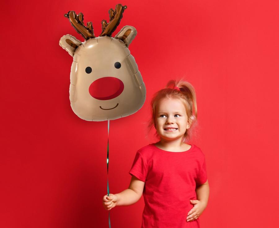 Reindeer Foil Balloon 46X61 Head