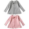Baby Girls Princess Cardigan Kid Cotton Bow-Knot Coat Long Sleeve Spring Jacket