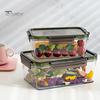 Food Storage Container Sealed Box with Lid BPA-Free Leak Resistant Stackable Design Transparent Storage Box Food Sealing Jar