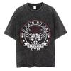 Аниме Баки Хаман Графический Стирка Новое Поступление Мужская Одежда Футболка Мужская Графические Футболки Мужская Футболка для Мужчин Мужская Одежда