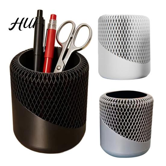 Pen Holder for Desk, 3D Printed Minimalist Pencil Stationary Brush Storage Cup, Desktop Makeup Office Vanity Cup